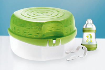 Picture of a MAM microwave steam steriliser