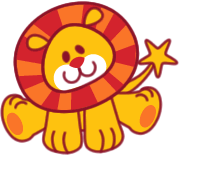 Illustration of a baby, star sign Leo Illustration of a baby, star sign Leo