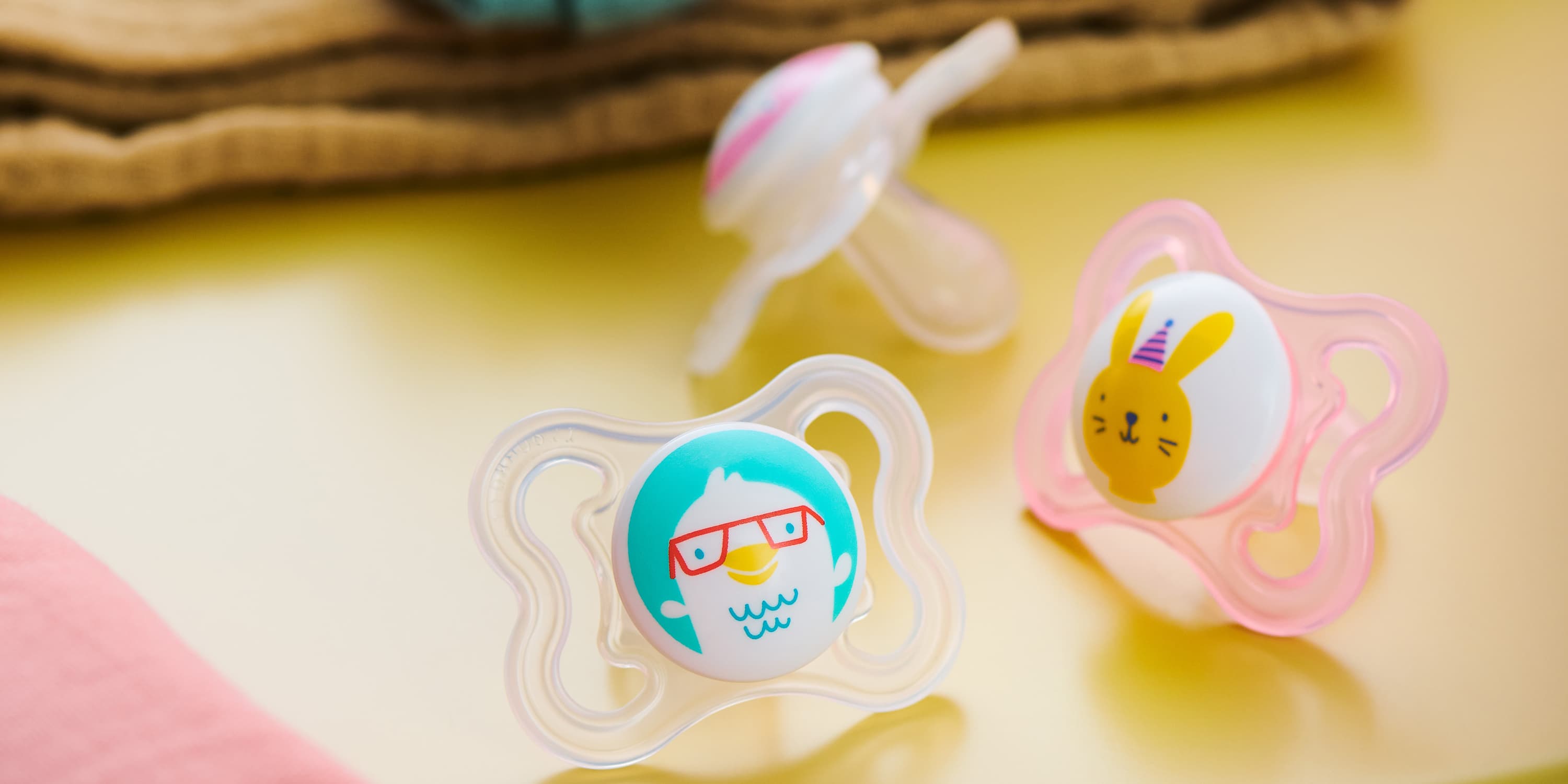 MAM Start Ciucci Neonato 0-2 Mesi | Set 2 Pezzi Con Scatola | Silicone SkinSoft | Lumaca/Volpe - Foto 10