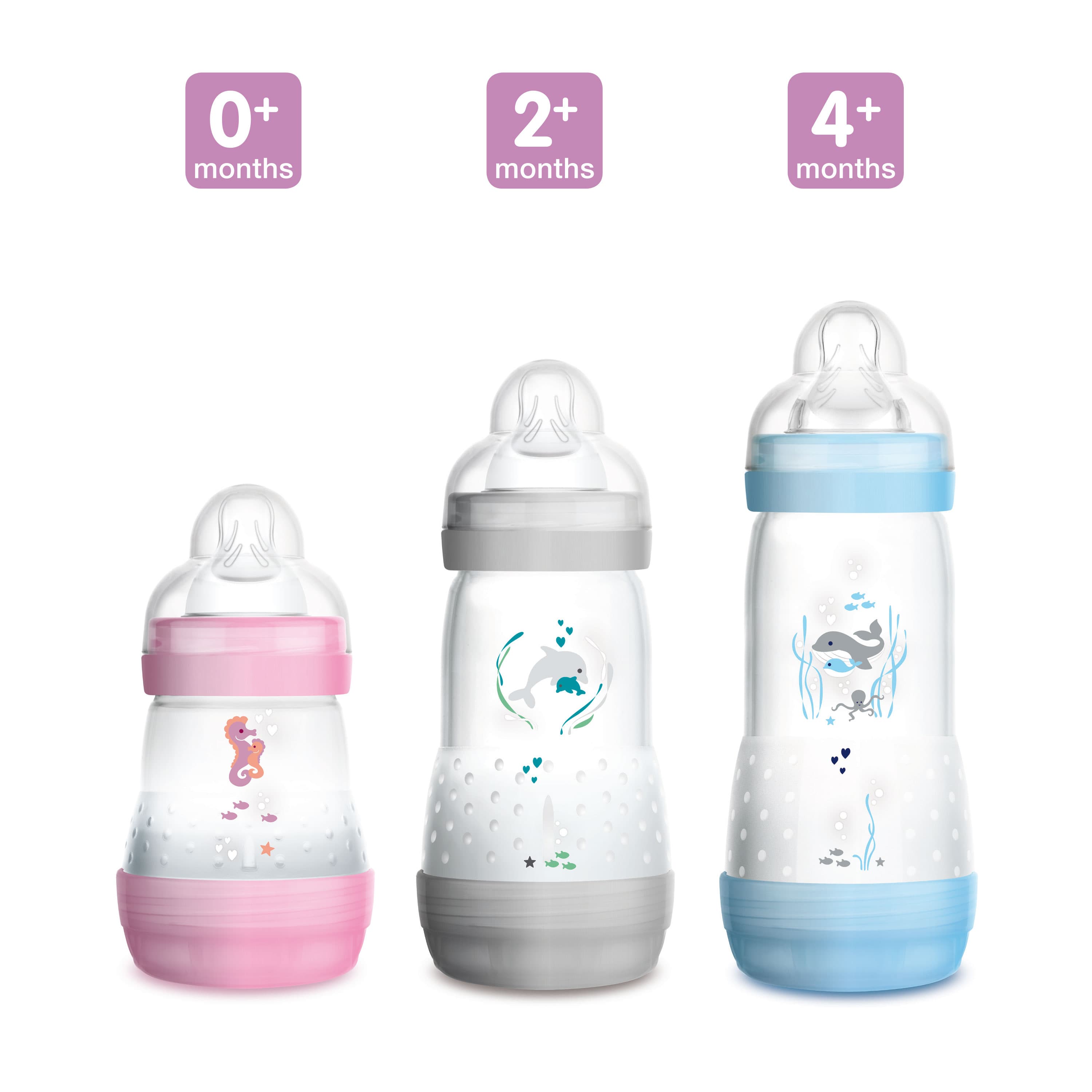 thumbnail image 2 of MAM Anti-Colic Baby Bottle (330ml) 2 of 12