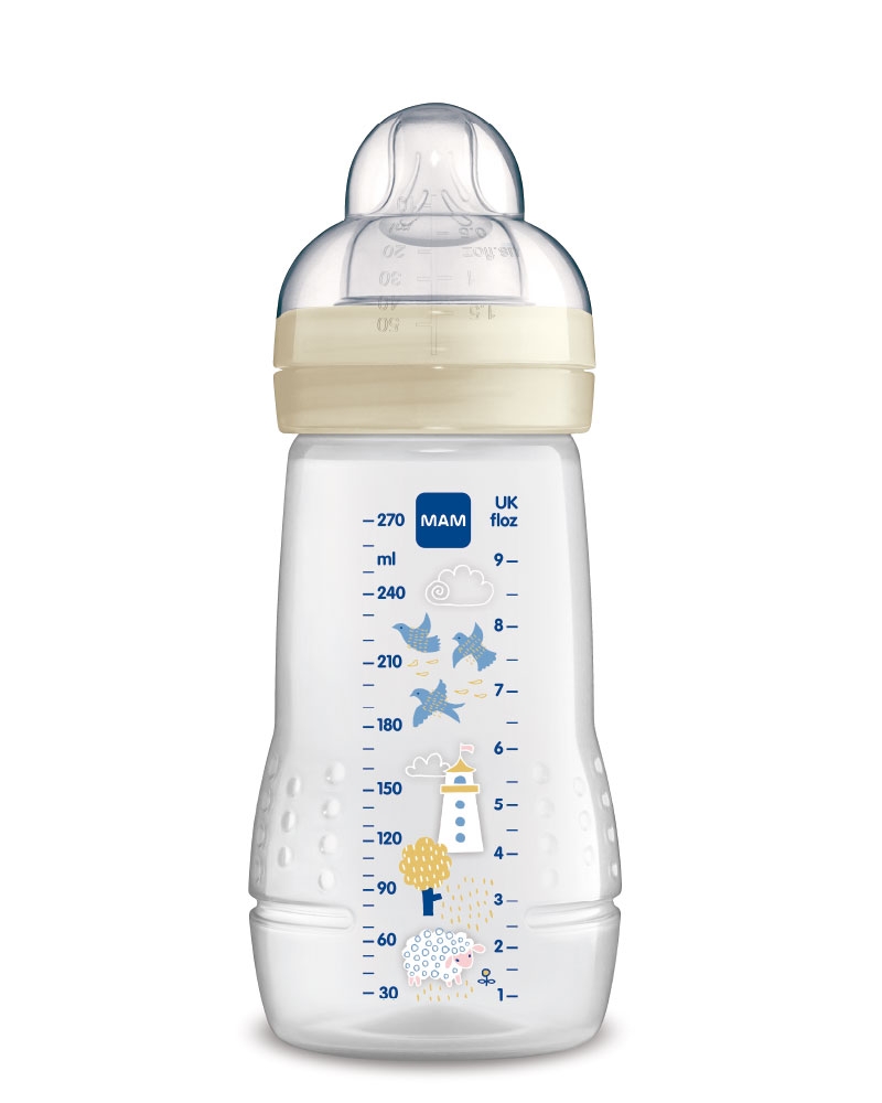 Easy Active™ Baby Bottle Flow 270ml Color Stone