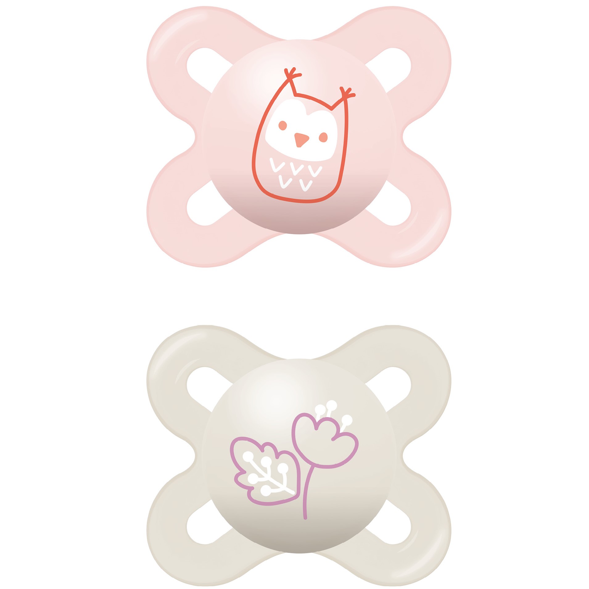 Mam Sucette Naissance Deep Sea Couleur Blush Linen Materiaux De La Sucette Silicone