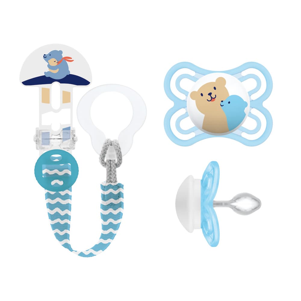 MAM Perfect & Clip it! Flow - Pacifier and Clip