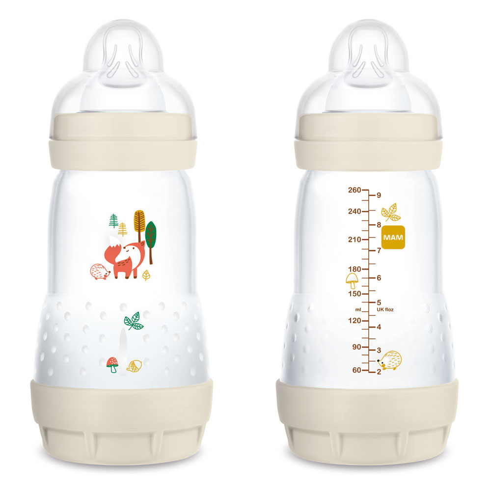 superschnelle Geschwindigkeit – Gelb Alter Babyflasche MAM Easy Active 2 330 ml – 6 Monate – Schnuller X-Durchflussmenge 