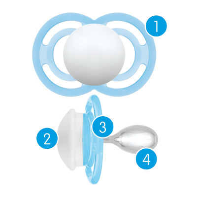 Chupeta Perfect MAM - 6+ meses - Embalagem Dupla