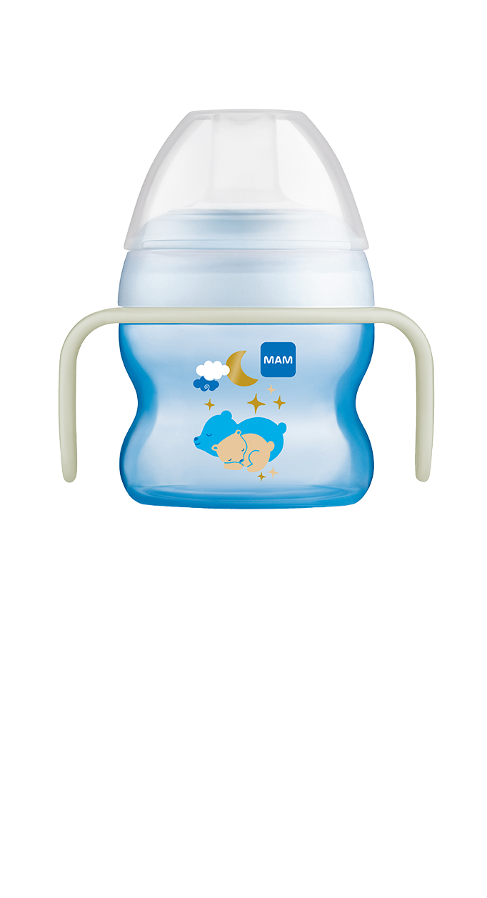 Copo de Transição MAM - Starter - Brilha no Escuro - 150ml Copo de Transição MAM - Starter - Brilha no Escuro - 150ml