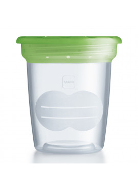 Potes para Armazenamento de Leite MAM - 120ml - 5 unidades