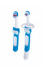 Escova de Dente Infantil MAM - Learn to Brush - 6+ meses Embalagem Dupla - Azul Escova de Dente Infantil MAM - Learn to Brush - 6+ meses Embalagem Dupla