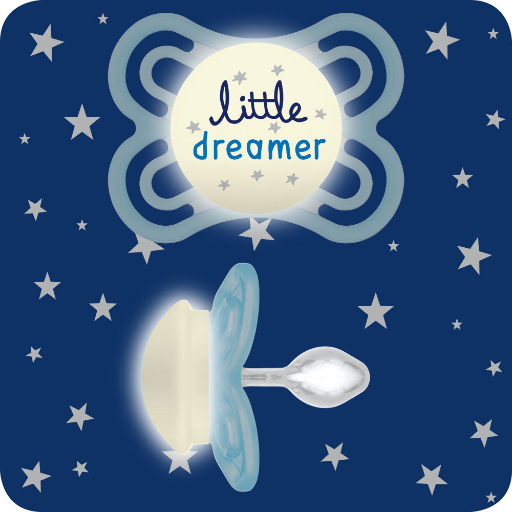 mam night glow in the dark soother