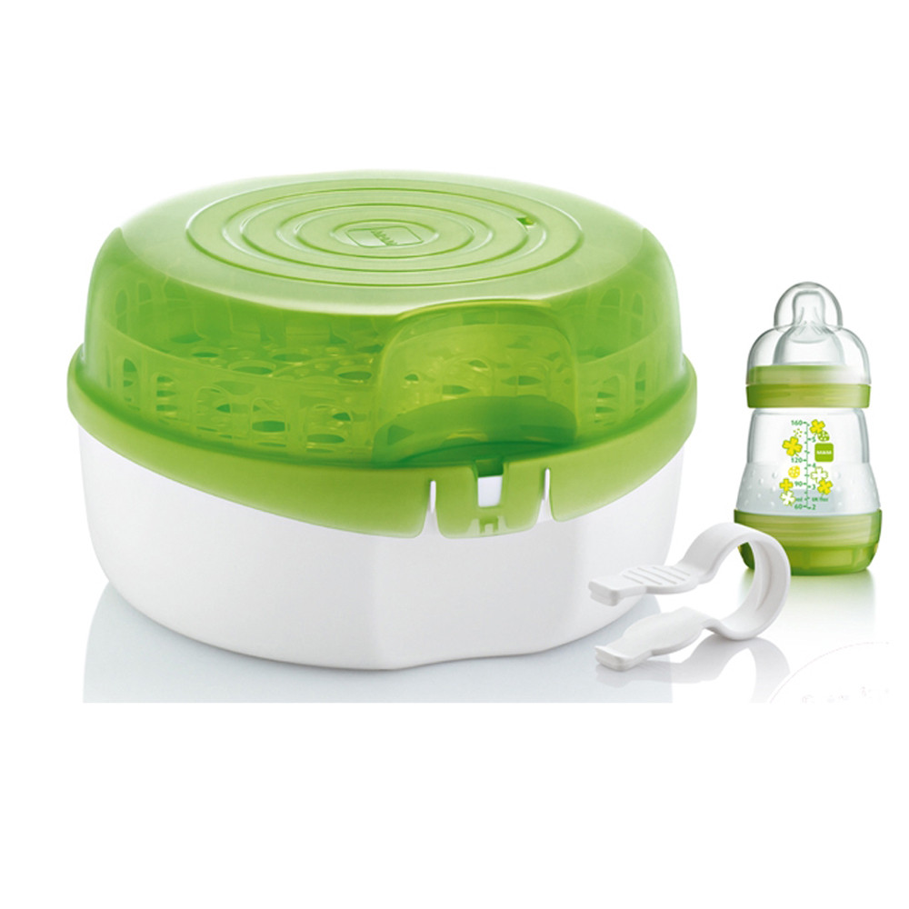 mam microwave steam & cold water steriliser