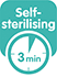 self-sterilising