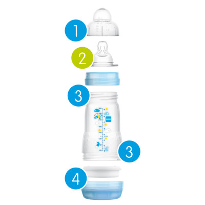 Comprar mam easy start anti-colic pack biberones silicona rosa 260