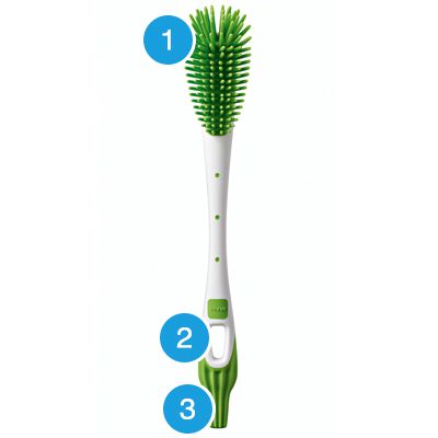 Mam Brush Soft Green