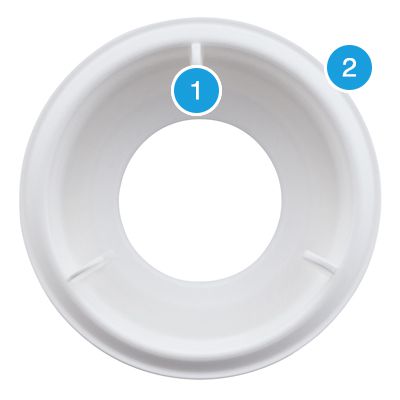 White rings for mam bottle accessories spares MAM Anti-Colic Valve Pack of 2 